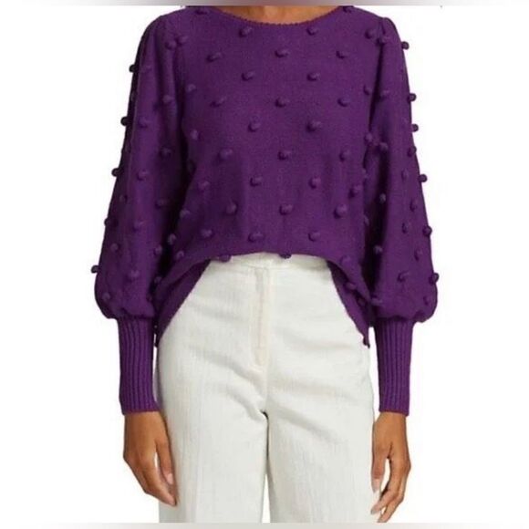 Lilly Pulitzer Kippa Sweater Purple Size XXS - Picture 1 of 6